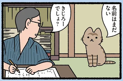 吾輩の名前はまだない…？