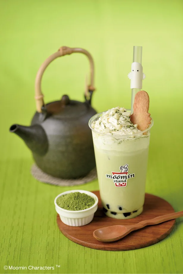 吉祥寺のムーミンスタンドがリニューアル！ 記念メニュー「濃厚抹茶クリーム」はニョロニョロ添え