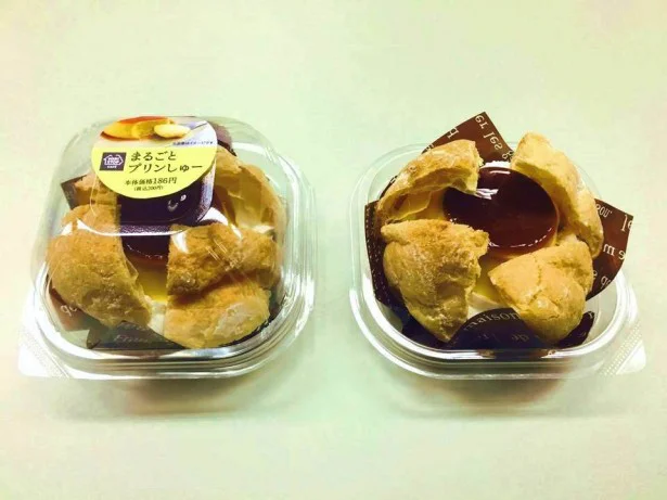 コンビニの2大スイーツがまさかの合体 プリンしゅー 爆誕 画像2 3 レタスクラブ