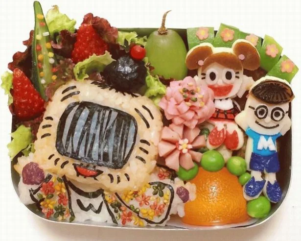 【キャラ弁】鬼才クドカンが生み出したコンピューターおばあちゃんが、キャラ弁に参戦