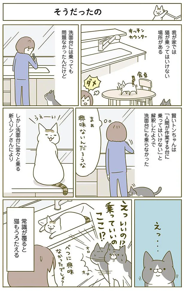 そうだったの