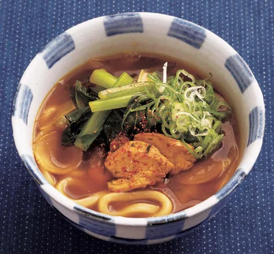 みんな大好き！ だしのきいた和風カレー味「とりカレー南蛮うどん」