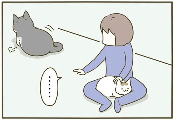 どんなに遠く離れても…私はモフを諦めない！／うちの猫がまた変なことしてる。3（7）
