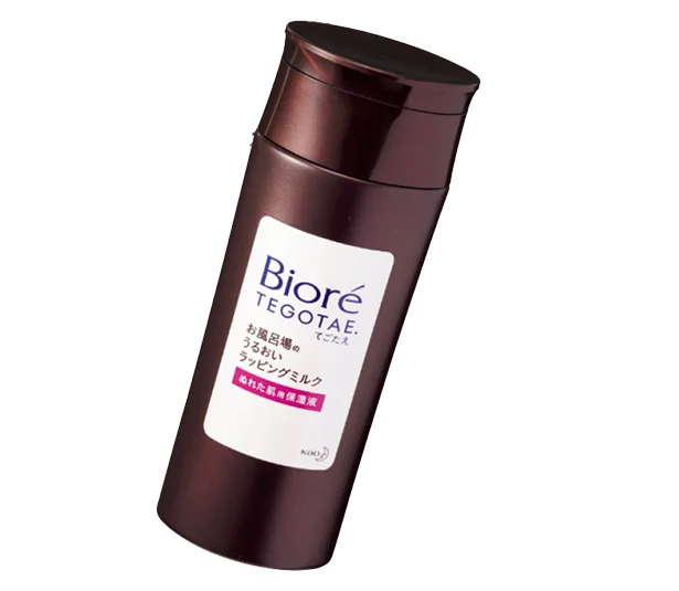 お風呂場でスキンケア!▷ビオレTEGOTAE. お風呂場のうるおいラッピングミルク 150ml ¥1,320(編集部調べ)/花王