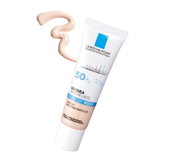 透明感も血色もかなう!▷ラ ロッシュ ポゼ UVイデア XL プロテクション トーンアップローズ SPF50+・PA++++ 30ml ¥3,740/ラロッシュ ポゼ