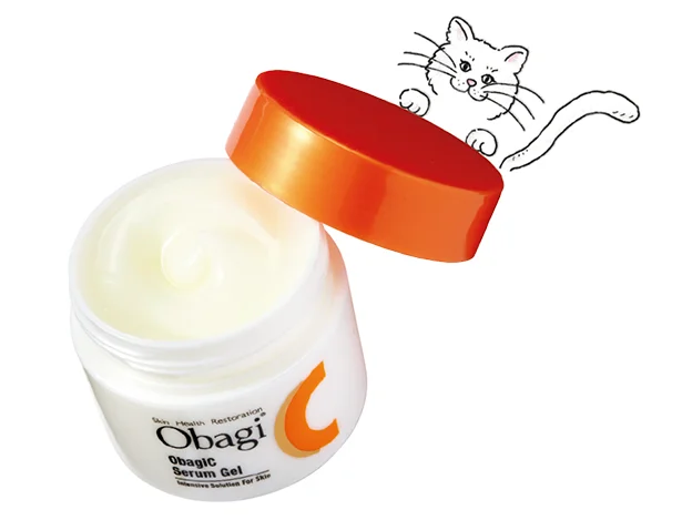 1つで6役!▷オバジC セラムゲル 80g ¥4,400/ロート製薬