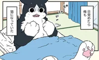 転職活動スタートの朝、目覚めたら俺も猫になっていた／ブラック企業の社員が猫になって人生が変わった話3(ハチ谷くんと時々モフ田くんの場合)（1）