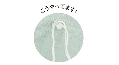 七尾さんは無印良品の「針が細い画びょう」を使用。ほかに100円ショップなどで購入可能。