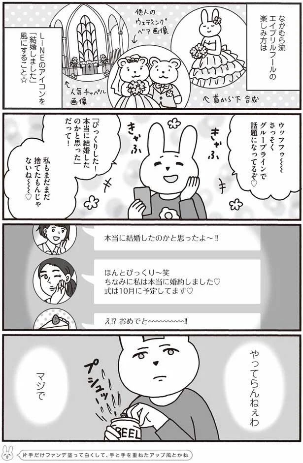 なかむらのエイプリルフール