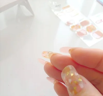 爪が短い私には、シートが少し長すぎましたが、このあとカットするので、問題なしです