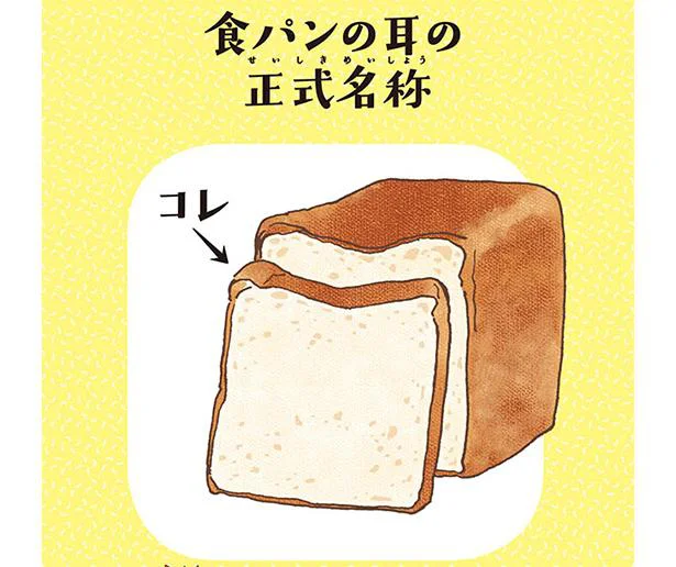 「パンの耳」の正式な名前とは?