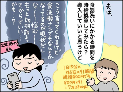 夫も背中を押してくれたけれど…あと一歩の所で購入する勇気が出ず