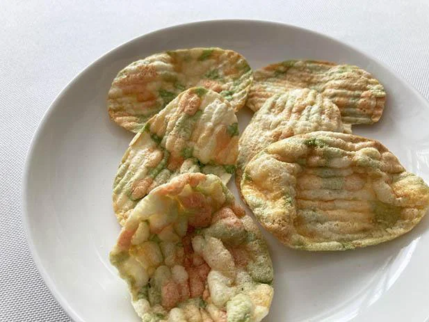 パリフワの軽い食感&野菜の味が感じられる薄塩味が◎