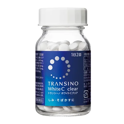 トランシーノ ホワイトC クリア▷［第3類医薬品］120錠（ 30日分）￥2,860〈編集部調べ〉／第一三共ヘルスケア