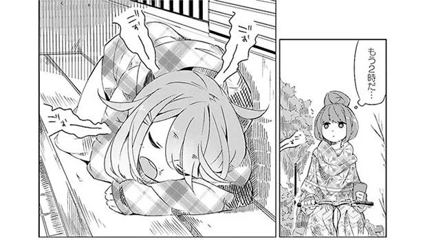 冬のベンチで爆睡する女の子が…確実にカゼ引くな