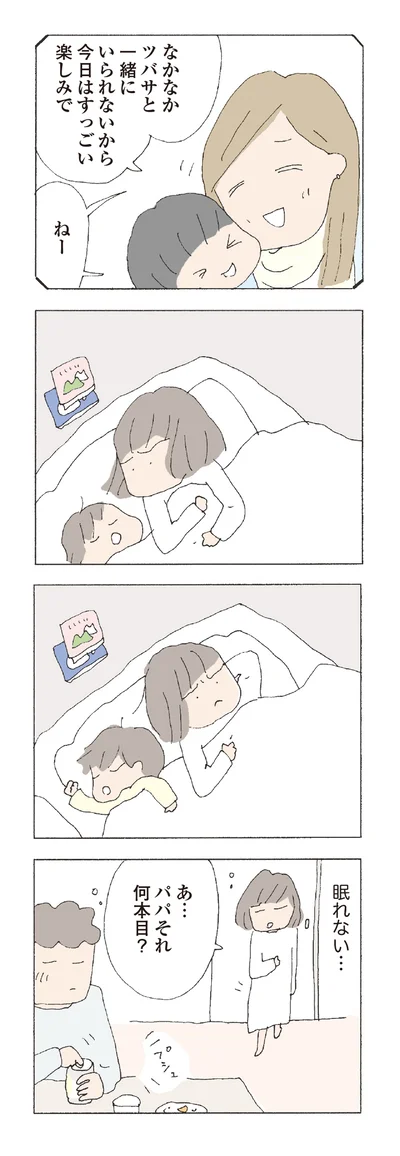 眠れない…