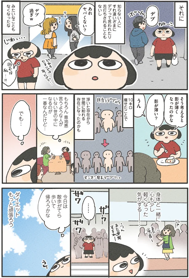 ダイエットを始めて4カ月、ついに10キロ減達成!まわりの反応は