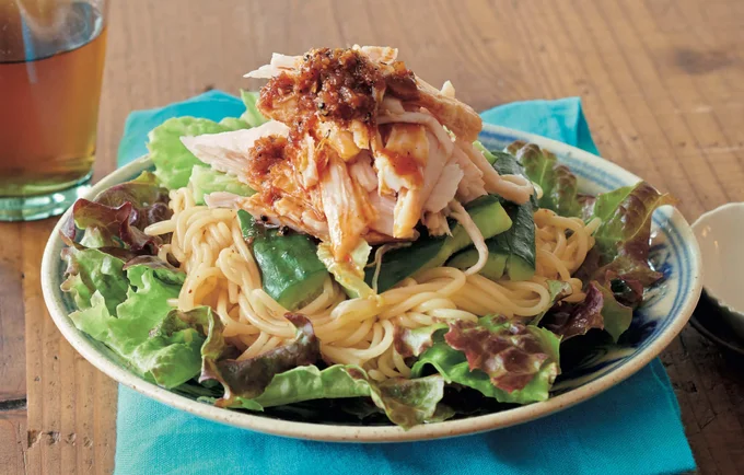 火を使わずにできあがり!「即席よだれどり麺」