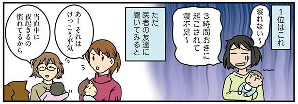 眠れない産後…でも当直で睡眠不足は慣れっこ!?／腐女医の医者道！エピソードゼロ（7）