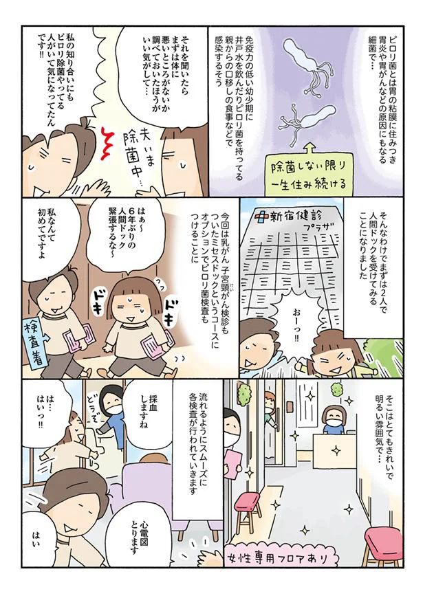 人間ドック、緊張するな…