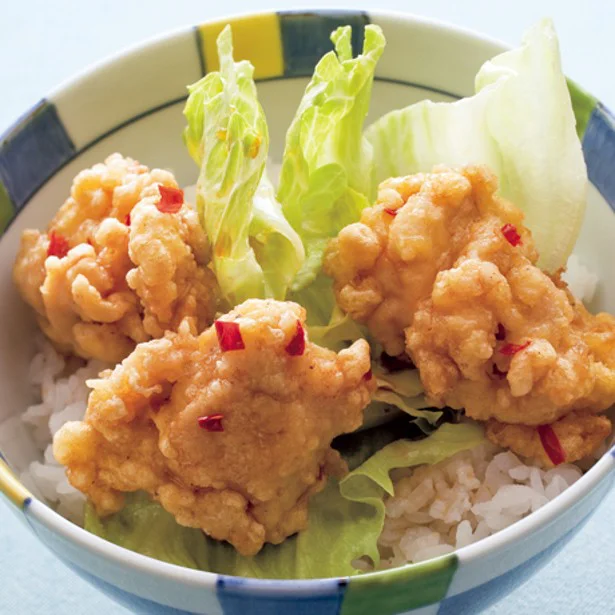 「とり天丼」 レタスクラブニュースより