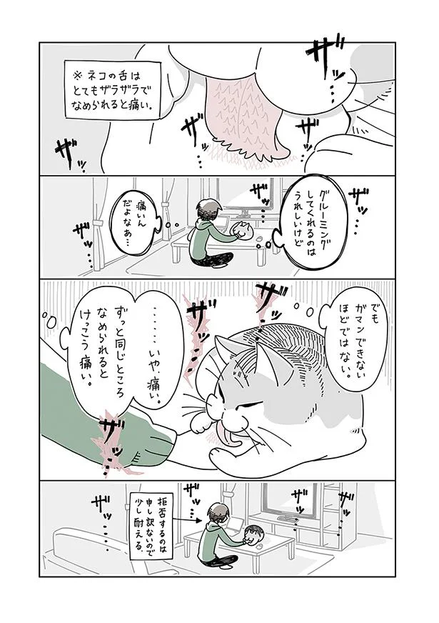 痛いんだよなぁ…