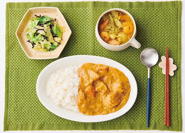 コンビニの肉じゃがで煮込まずにおいしいカレーが完成⁉／15分でできるゆる定食レシピ（2）