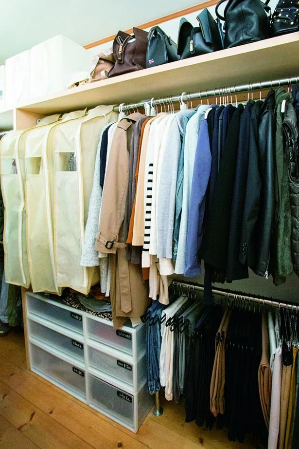 「あれどこやったっけ…」朝のバタバタを解消！服選びをラクにする収納法