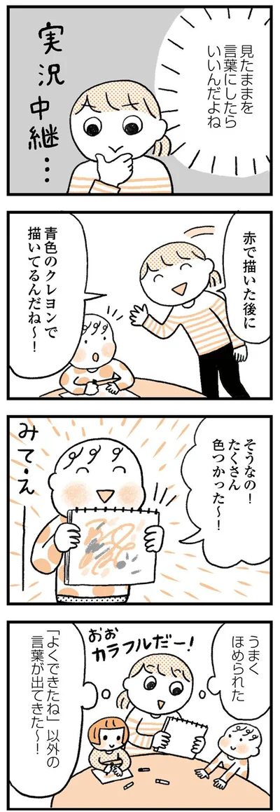 見たままを言葉にしてみたら