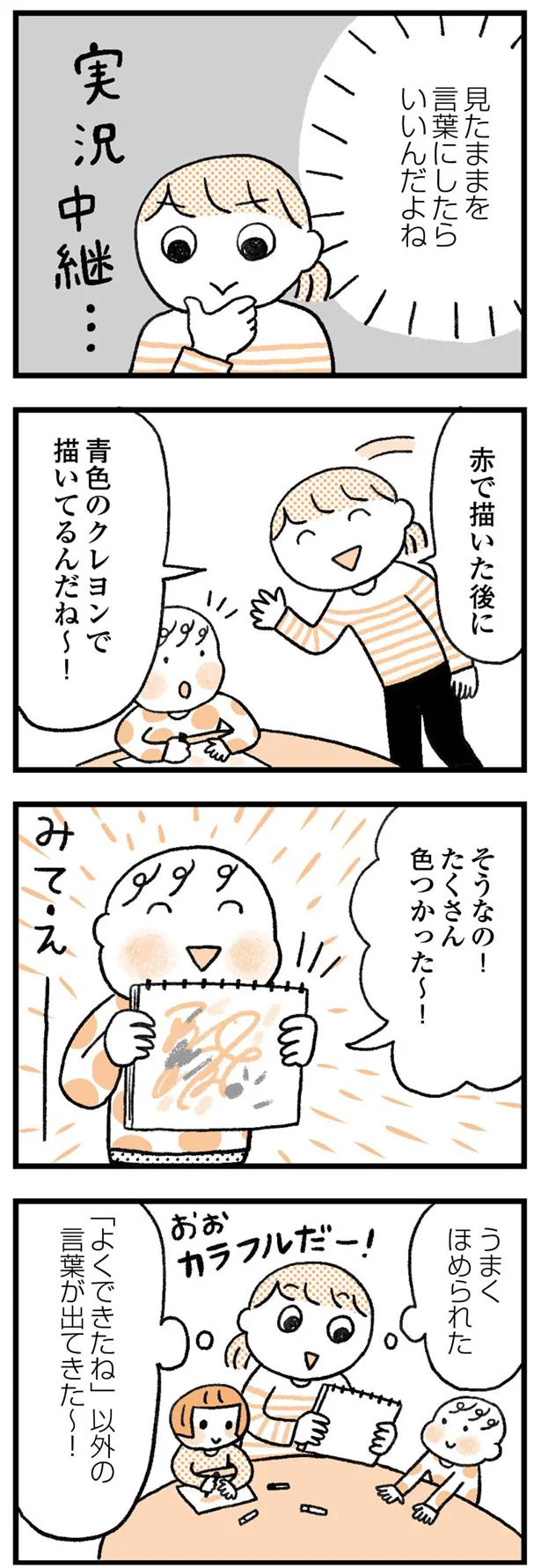 見たままを言葉にしてみたら