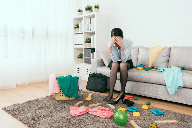 片付けが苦手で散らかり放題の我が家。 なのに子どもが友だちを家に呼びたそうにしていて…【お悩み相談】