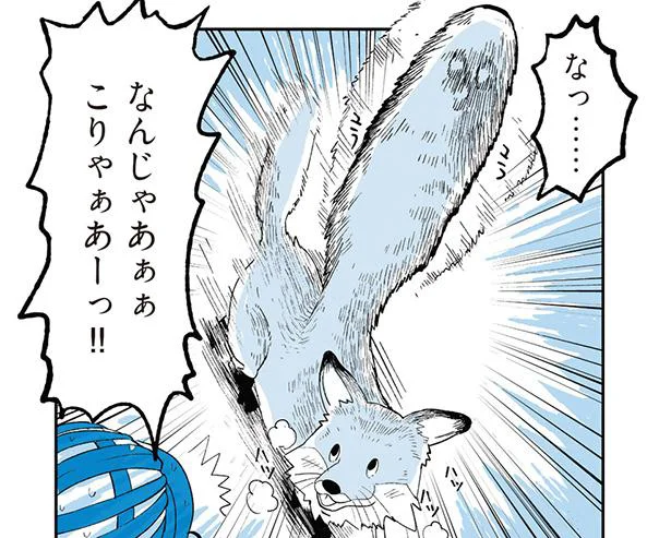 その背中のコブは何!? 通勤中に遭遇した謎の狐／動物たちが残した不思議なメッセージ（3）