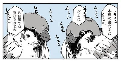 探し物をあきらめた翌朝…スズメのささやきが聞こえて