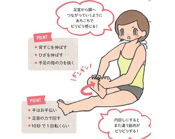ダルダル～な下半身を改善！座ってできる足首体操で筋肉がよみがえる／あぶら身をごっそり落とす40代からのきくち体操（4）