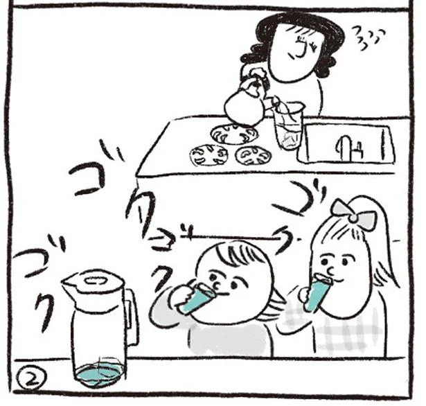 子どもって、めちゃくちゃ麦茶飲む