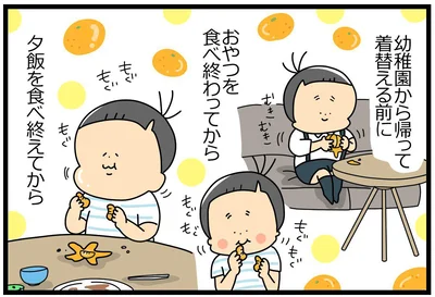 「夏のハウスみかん」にハマった息子