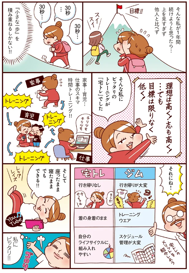 理想は高く！でも目標は限りなく低く！