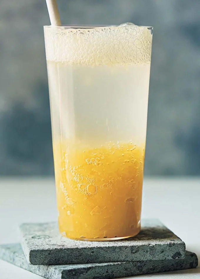 【画像】ゼリー×炭酸のおいしいコラボ!「しゅわしゅわオレンジゼリー」