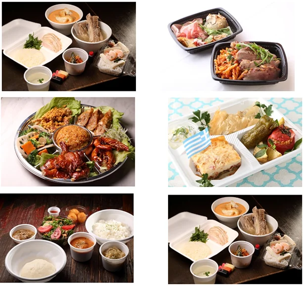 海外のソウルフードを提供する東京都内のレストラン51店舗が、それぞれ自慢のスペシャルテイクアウトメニューを用意