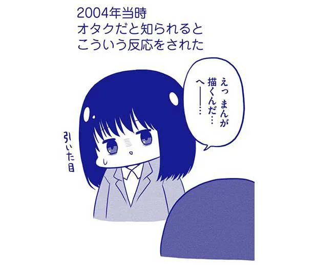 2004年当時、オタクだと知られると…