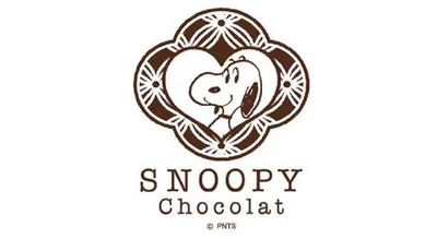 【画像を見る】スヌーピーのチョコレート専門店「SNOOPY Chocolat」のロゴは京都らしい落ち着いたデザイン