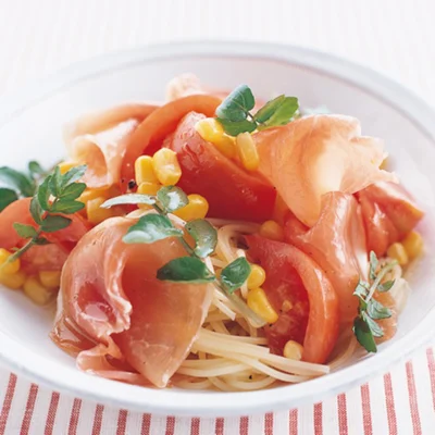 さっぱりひんやり大人の味わい♪ 夏のランチに◎！ トマトの簡単冷製パスタ5つ