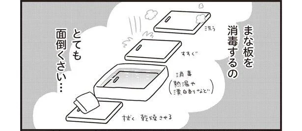 まな板の消毒って面倒…代わりにアレを使えば!?