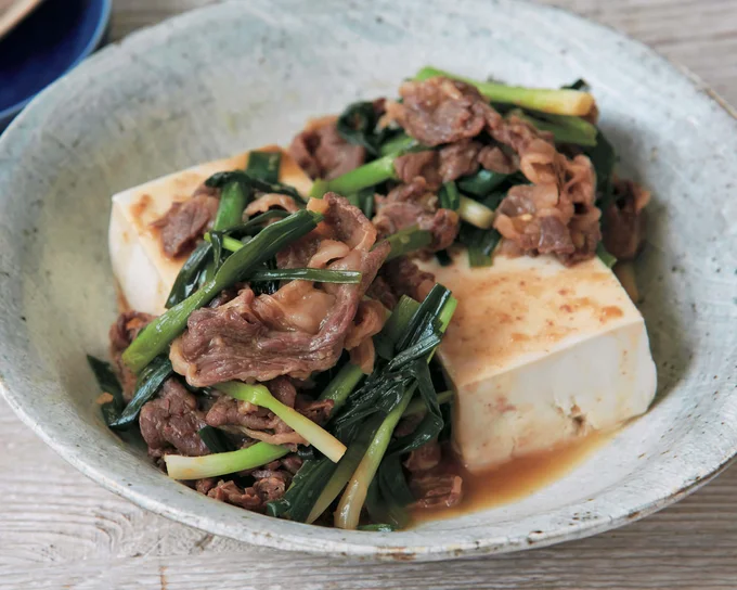 水を使わないから味なじみ◎!「しみしみレンジ肉豆腐」