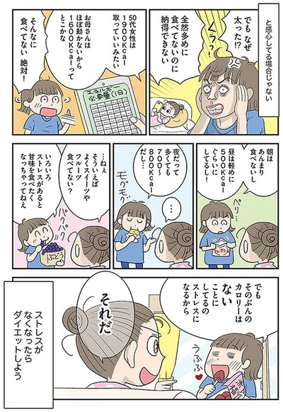 そんなに食べてない　絶対！