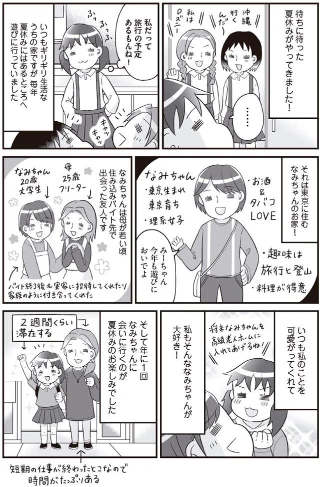 【画像を見る】待ちに待った夏休み