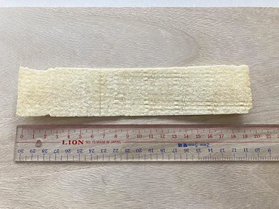 なんと、20cm近い長さにビックリ！