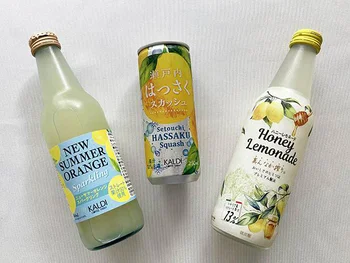 暑い午後にシュワシュワすっきり飲みたい！【KALDI】の柑橘系炭酸ドリンクはどれもハイレベル！