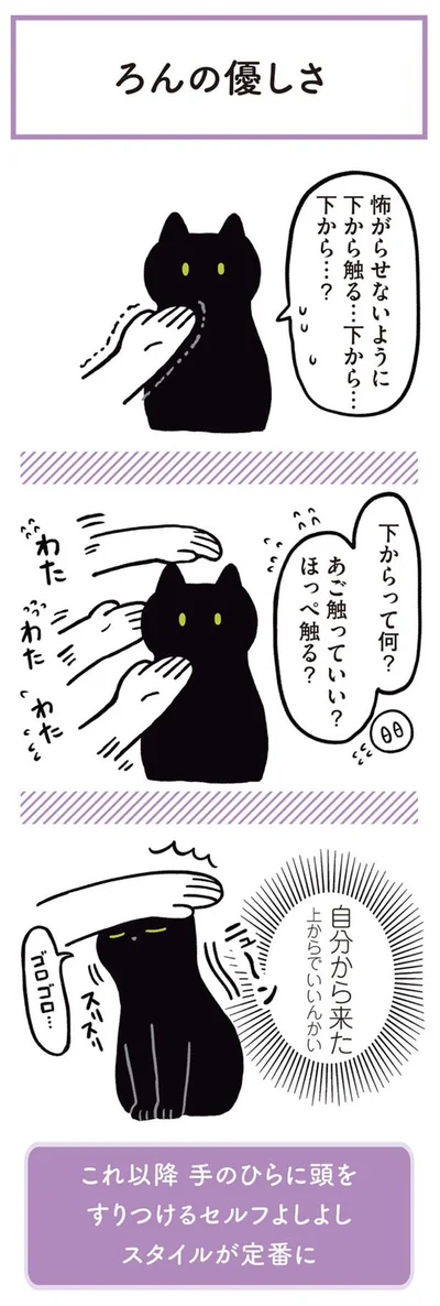 【画像を見る】ろんの優しさ