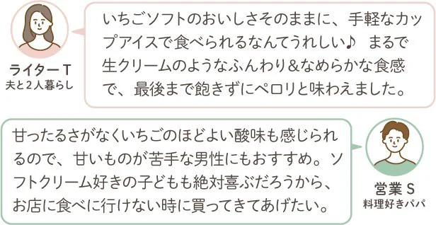 ソフ ストロベリー：審査員コメント